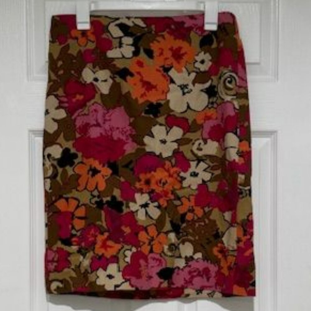 Talbot's floral skirt